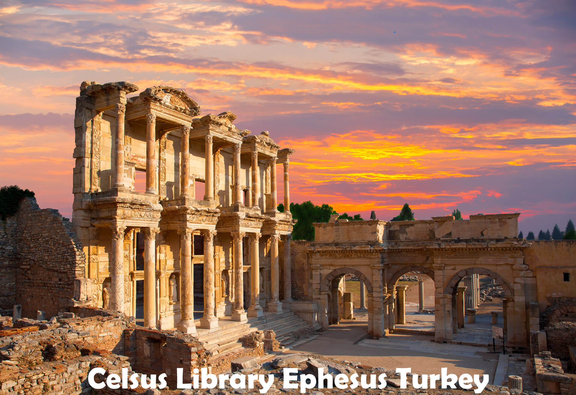 Celsus Library Ephesus Turkey
